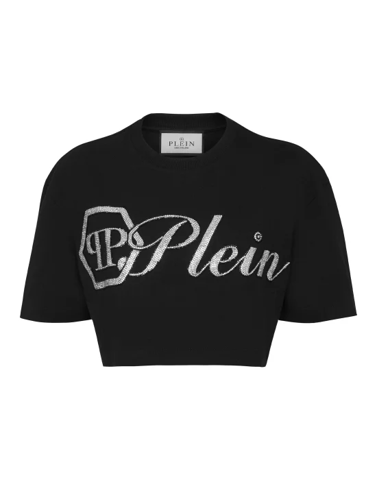 Cropped T-Shirt Crystal Signature